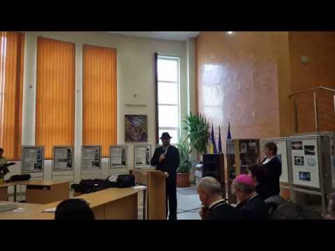 Cuvantul d-lui Rabin David Nagy presedintele federatiei si comunitatii noastre.