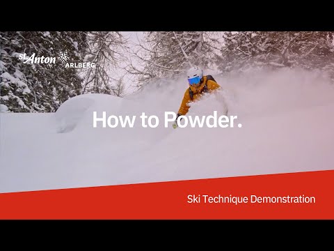 Ski Technique Demonstration | Backcountry & POWDER Skiing