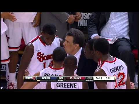 St. John's vs. DePaul - End of Regulation