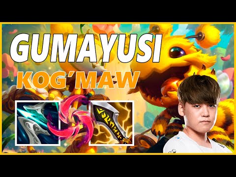 ⚡GUMAYUSI KOG'MAW ADC GAMEPLAY⚡SEASON 12 LEAGUE OF LEGENDS