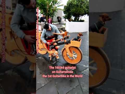 1603. (WR623) José - Aguadulce Almeria Spain     1.GuitarBike Puerto de la Cruz Tenerife