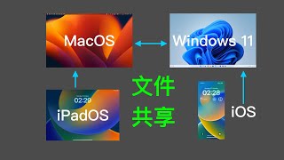 文件共享在Windows, MacOS, iPadOS, iOS上的基础使用|Shared Folder on Windows, MacOS, iPadOS, iOS