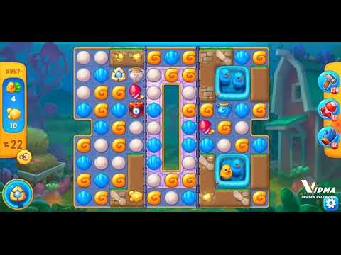 Fishdom. 5987 level no boosters and diamonds