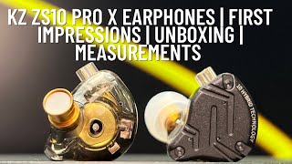 Video thumbnail for KZ ZS10 Pro X 1DD+4BA iem (Earphones) | Unboxing | Graph | First Impressions by ian fann