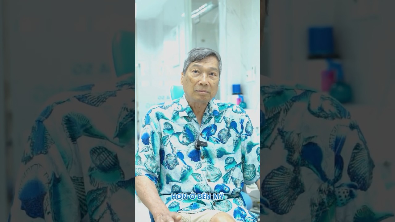 Chú Hoàng Quốc Tá chia sẻ sau khi trồng răng implant: "Sạch sẽ, chuyên nghiệp hơn bên Mỹ nhiều!"