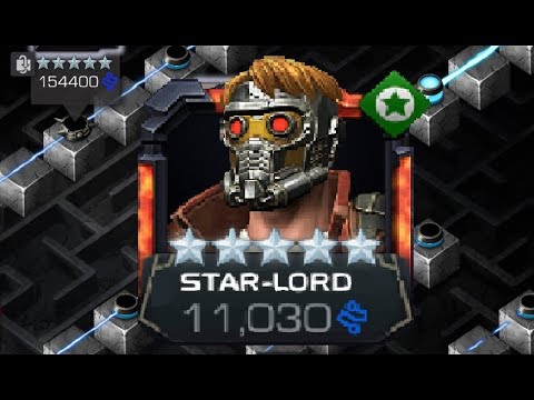 5 Star Star-Lord Rank 5 Level 65 VS Labyrinth Of Legends Red Hulk - Marvel Contest Of Champions
