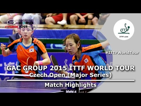 Czech Open 2015 Highlights: JEON Jihee/YANG Haeun vs DOO Hoi Kem/TIE Yana (FINAL)