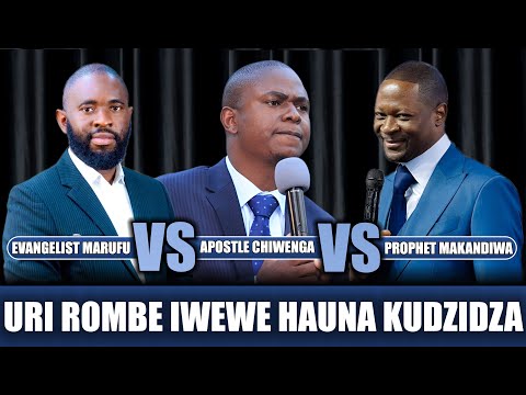 🔥[MUST WATCH]"Akadzidza Ndiani Pahwu 2 Hwenyu"😂  Apostle Chiwenga VS Prophet Makandiwa VS Evn Marufu
