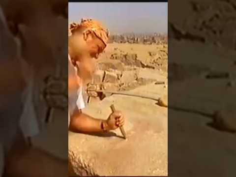 How ancient Egyptian cut granite?
