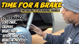 How To Change and Upgrade Your Brakes. (PowerStop Brake Pad and Rotor Kit Install)