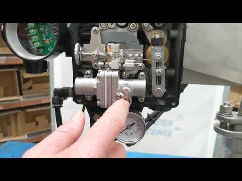 E/P Positioner Calibration - Knife Gate Vlave