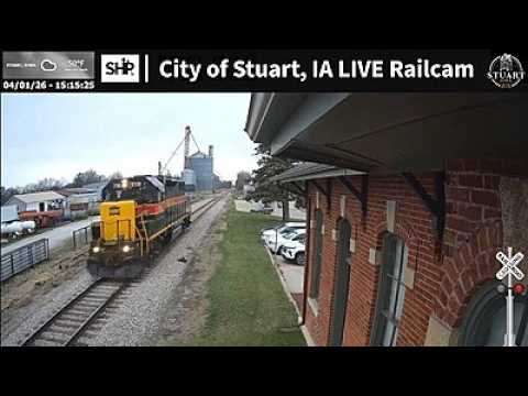 Live webcam view of Estación histórica y vías férreas de Stuart