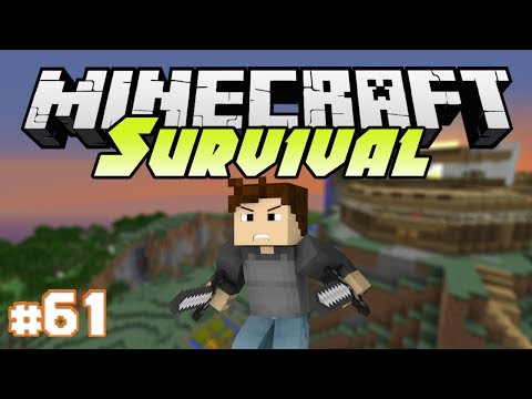 Minecraft: Survival Let's Play Ep. 61 -  SPA PROJECT!