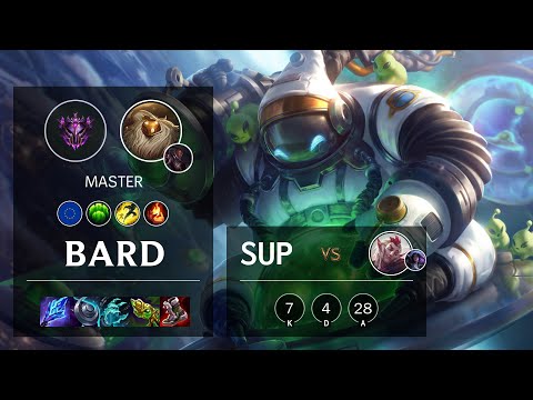 Bard Support vs Rakan - EUW Master Patch 11.23