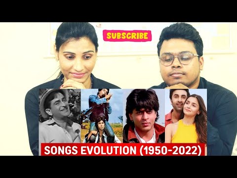 Evolution Of Hindi Film Songs(1931 - 2021) || Most Popular Song Each Year | Mr and Mrs reaction