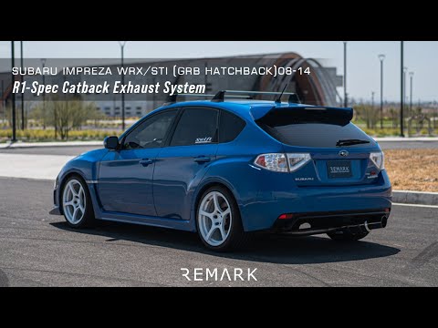 REMARK Subaru Impreza WRX / STI (GR) Hatchback [08-14] R1-Spec Catback Exhaust System (Single-Exit)
