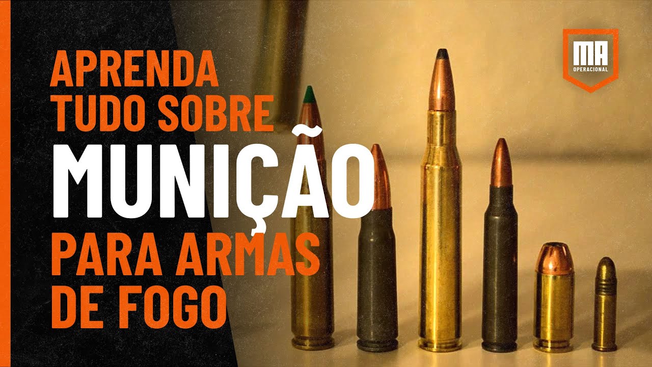Entenda os componentes de uma munição para armas de fogo!