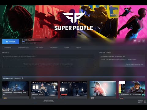 How to install Super People for Technical Test PC  Nov 27 to Nov 29 2021