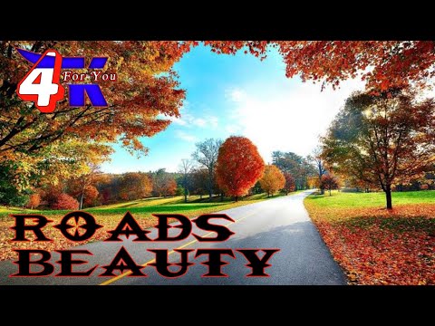 4K Scenic Byway All American Road in Utah, USA of Road Drive with Relaxing Music