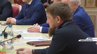 Рамзан Кадыров награжден Орденом Дружбы народов Республики Беларусь