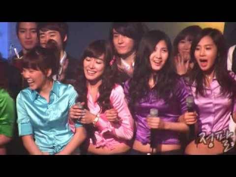 [fancam][090306] Music Bank Gee encore & results