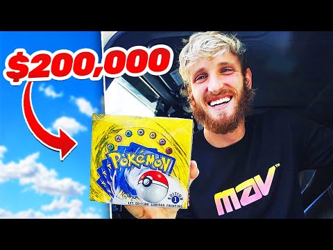 Logan Paul Buys a $200,000 Pokémon Booster Box | Is it a Good Investment?
