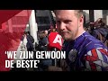 Ajax-supporters vieren officieuze landstitel