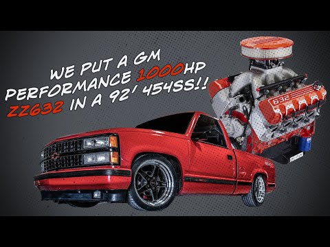 We Put A 1000HP ZZ 632 in a 92' 454SS!!!