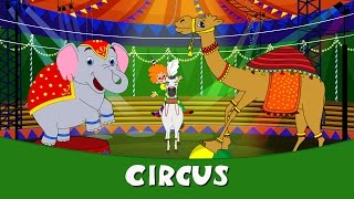 Circus - Rhymes In Hindi  Hindi Balgeet  Hindi Rhy