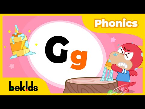 Letter Gg | goose goat gorilla | ABC Songs | Phonics | Nursery Rhymes | Kids Songs | Toddler Videos