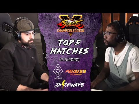 Shockwave Week 24 - SFV Top 5 (feat. ShaneWalker, Broshadian and more)