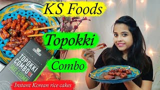 KS Food TOPOKKI | Korean Rice Cakes | Tteokbokki | topokki with fish cake