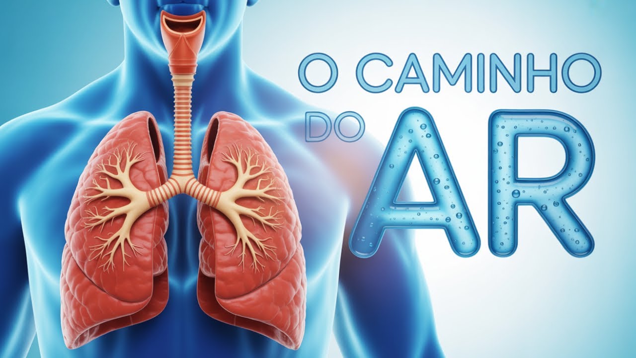 O caminho do ar até os pulmões