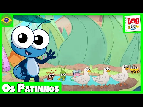 Os Patinhos | Bob Zoom | Vídeo Infantil Musical Oficial @BobZoom
