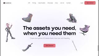 Kaedim: Game-ready on-demand 3D assets & models 🤖 AI-review