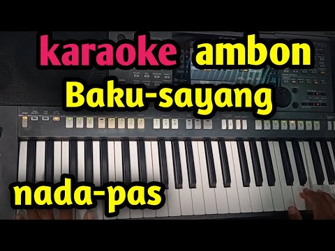 KARAOKE🎤AMBON-BAKU SAYANG#NADANYA PAS
