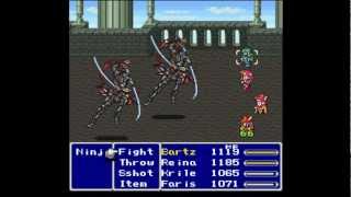 Let's Play Final Fantasy V Part 83 - Floating Castle
