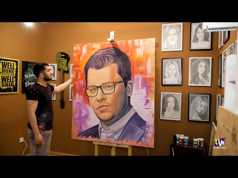 Гарик Бульдог Харламов - Azimus Deryayev Art (Художник из Туркменистана)