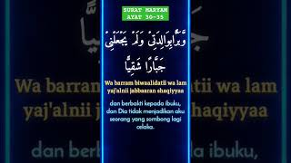 Download lagu SURAT MARYAM AYAT 30-35 mp3