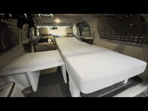 SUV Camping Conversion | Folding Sleep Platform [4Runner Overlanding]