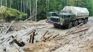 Download lagu Soviet, Czech & Germany Military Trucks! MAZ-543, GAZ-66, URAL, ZIL, KRAZ, TATRA, MAN Heavy offroad mp3