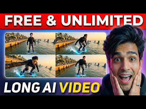 STOP Paying! LONG AI Videos FREE (Veo 3.1) | AI Se Lambe Video Kaise Banaye