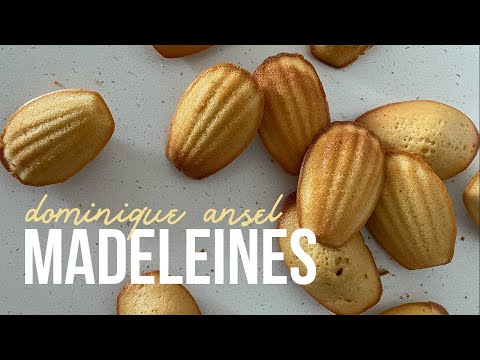 Recreating Dominique Ansel's Madeleines!