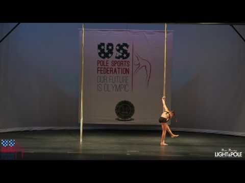 Pole Sport Championship 2017 - Competitive Junior A Division 3rd Place - Athena Roberts