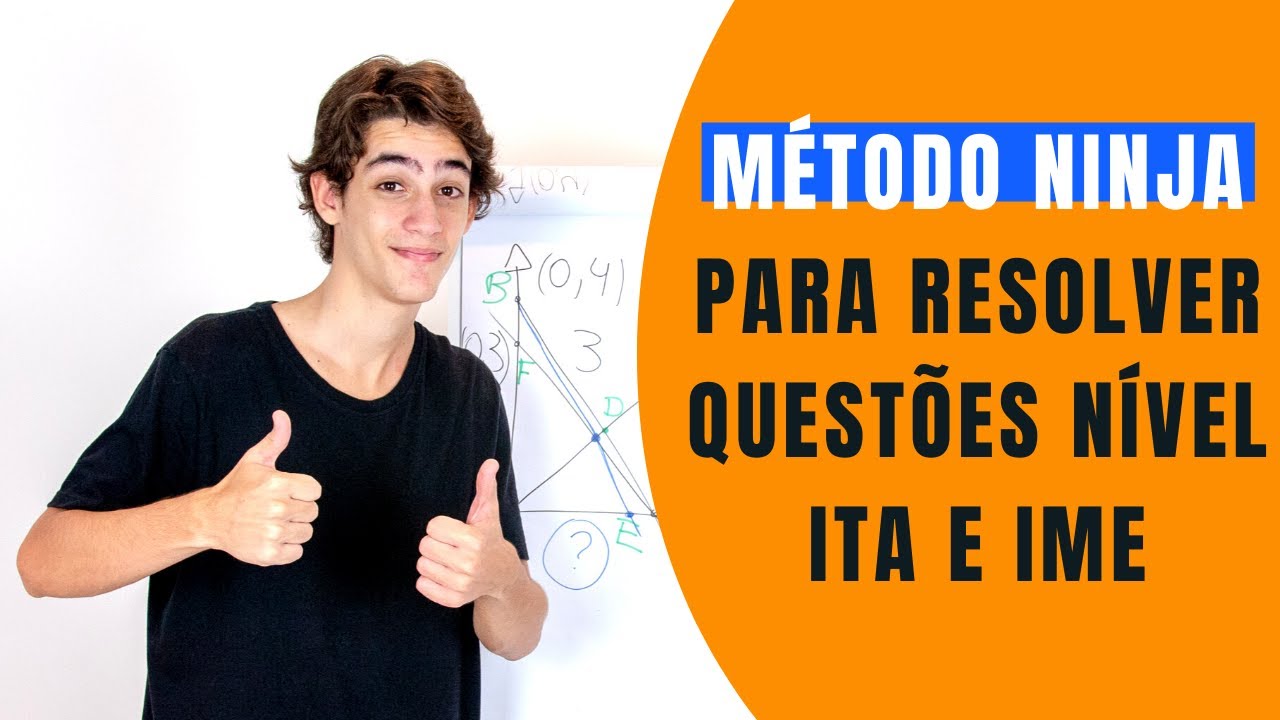 MÉTODO NINJA PARA RESOLVER QUESTÕES NÍVEL ITA E IME | BRUNO FERREIRA