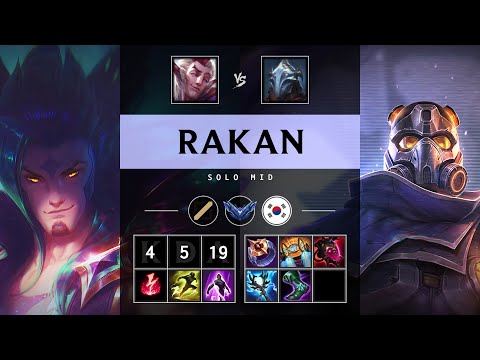 Rakan Mid vs Viktor - KR Diamond Patch 25.11