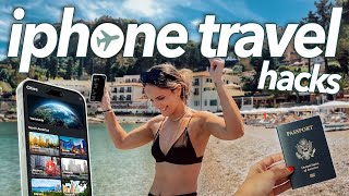 IPHONE TRAVEL TIPS no one talks about! ✈️