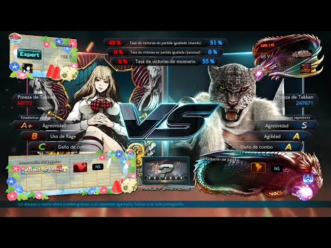 45_3 Lili (Lima) Vs (JG) Armor King - Tekken 7 ( Anakin x24 )  Online sin Grafica