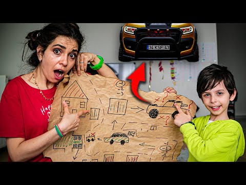 WE FOUND A MYSTERIOUS MAP IN FRONT OF YOUR DOOR!