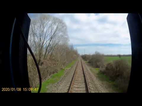 [Full HD] vonalvídeo 60-as vasutvonal Szentlőrinc-Nagykanizsa